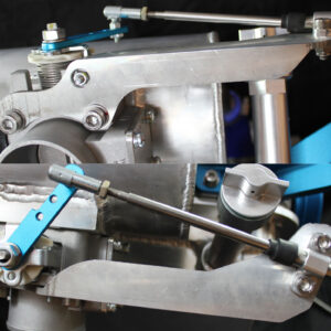 Throttle bracket (laydown) 3pc